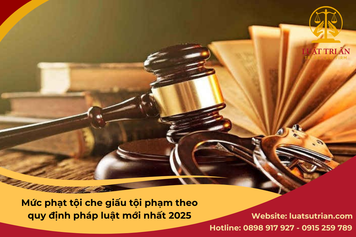 Mức phạt tội che giấu tội phạm theo quy định pháp luật mới nhất 2025